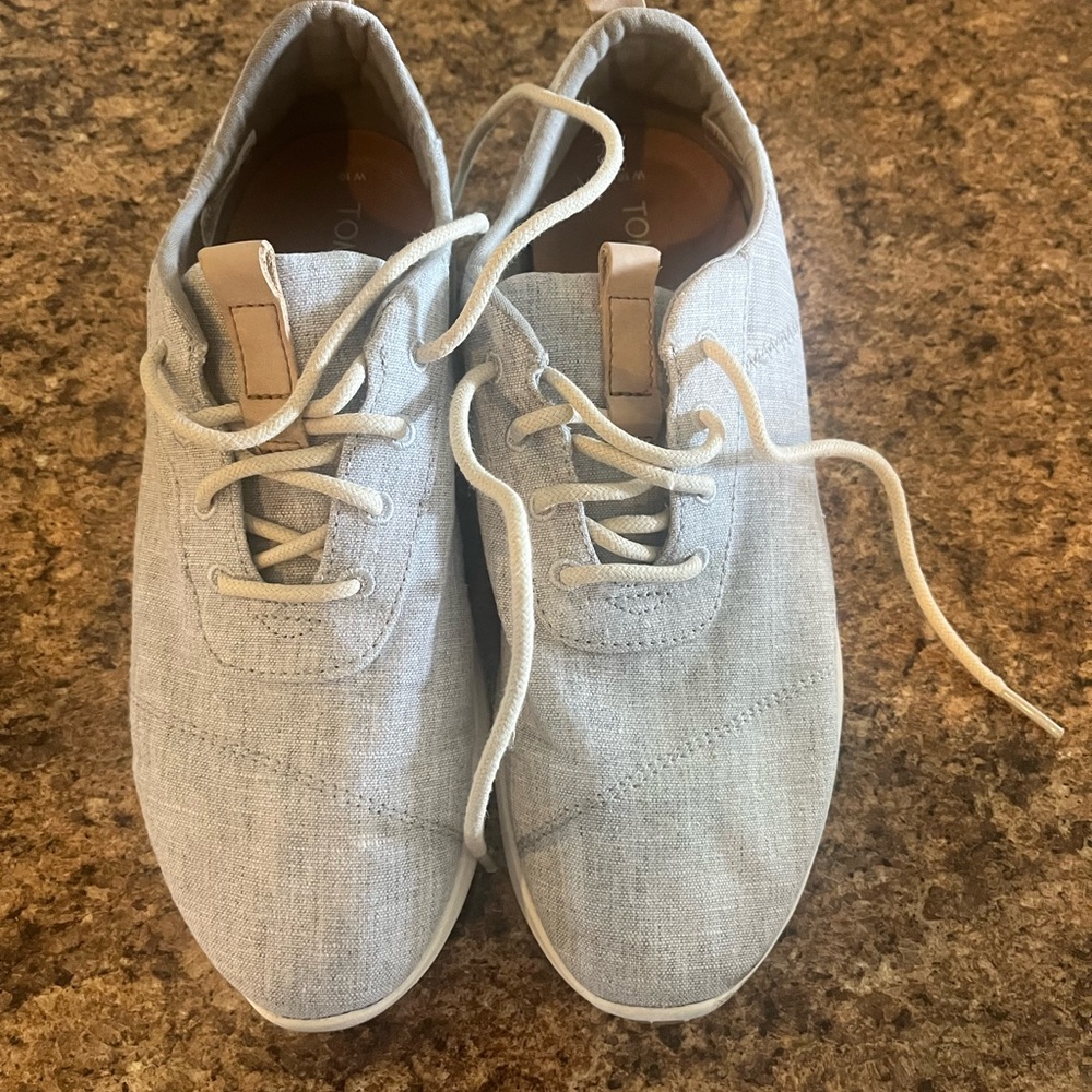 TOMS gray sneakers